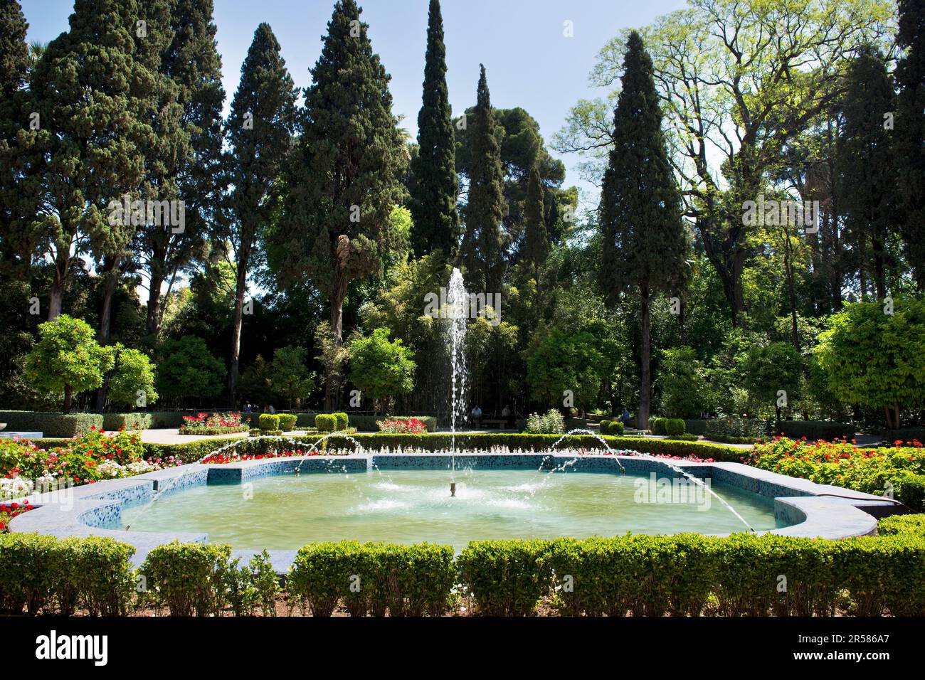 Marocco. Es. Giardino Jnane Sbil Foto Stock