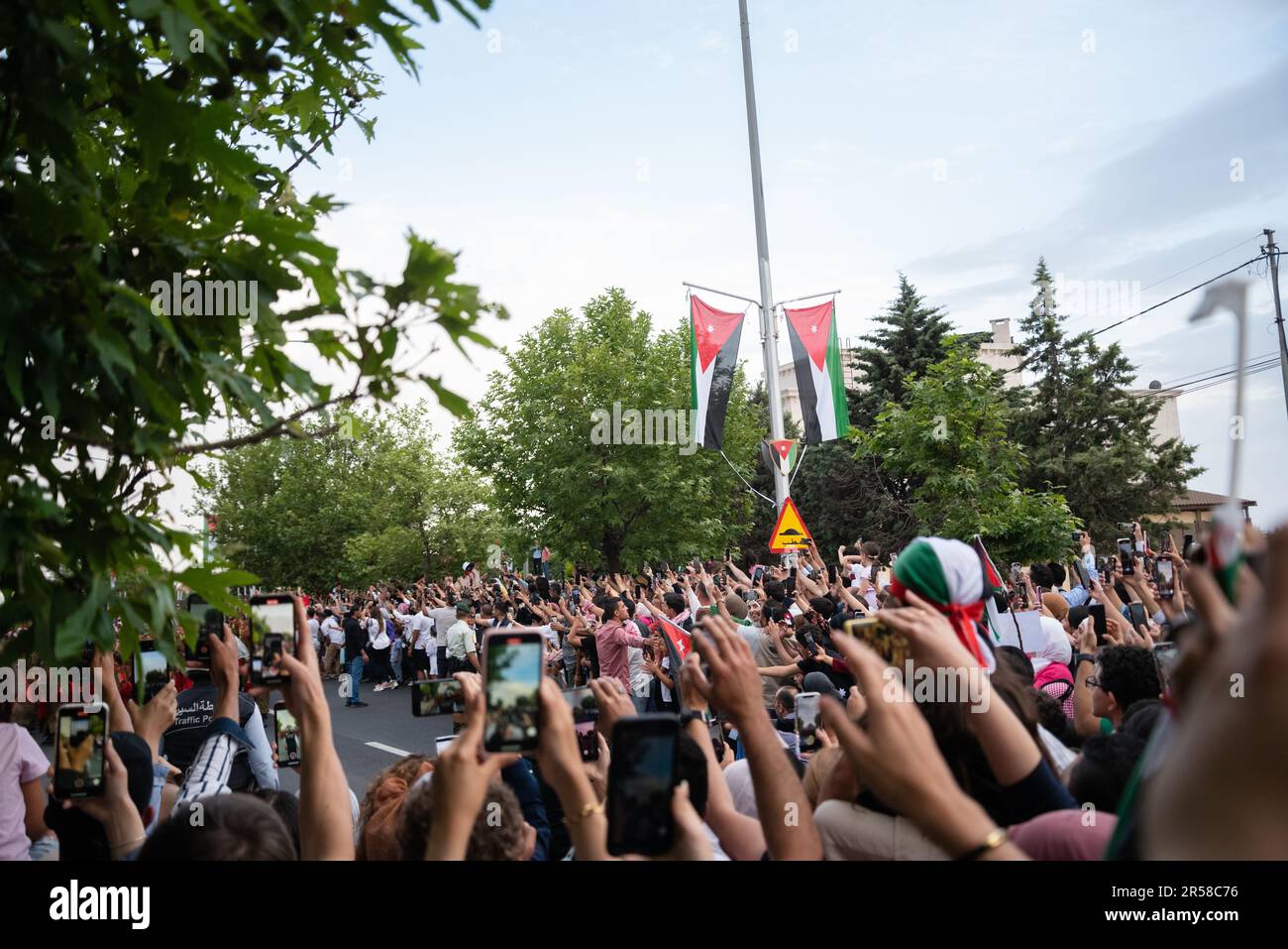 Amman, Giordania - 1 giugno 2023: Matrimonio del principe ereditario Giordano Hussein bin Abdullah Foto Stock