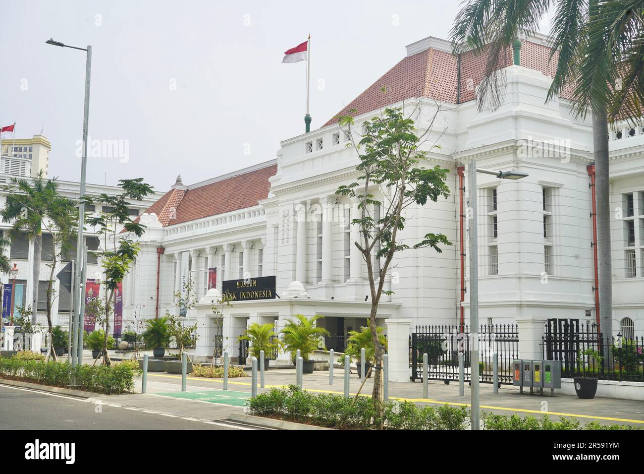Luoghi storici in Indonesia Foto Stock