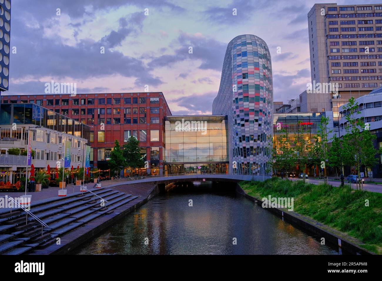 Centro commerciale Hoog Catherijn a Utrecht Foto Stock