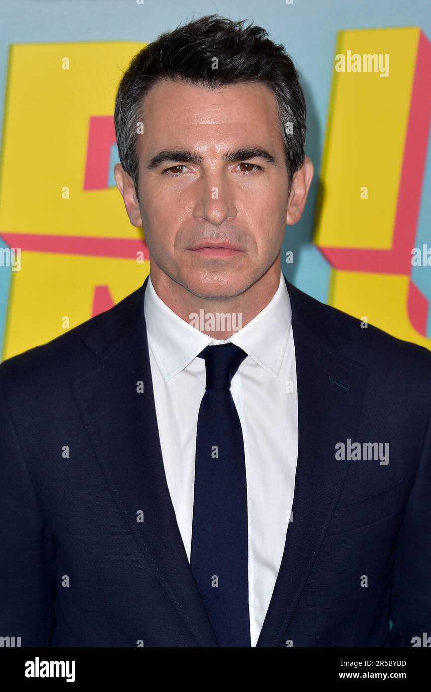 Chris Messina bei der Premiere der Peacock Streamingserie 'Based on a True Story' im Pacific Design Center. West Hollywood, 01.06.2023 Foto Stock