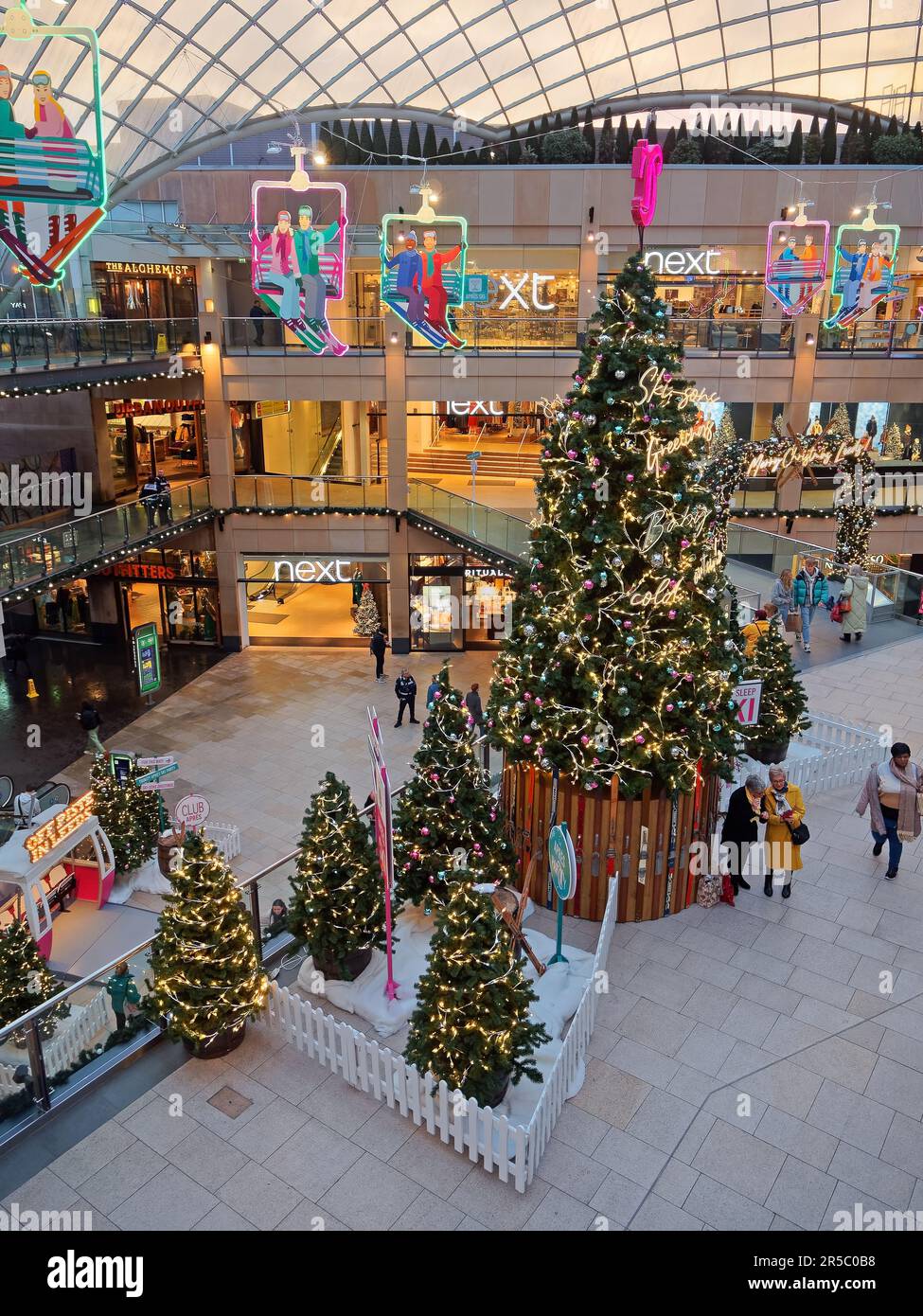 Regno Unito, West Yorkshire, Leeds, Trinity Leeds Shopping and Leisure Centre Foto Stock