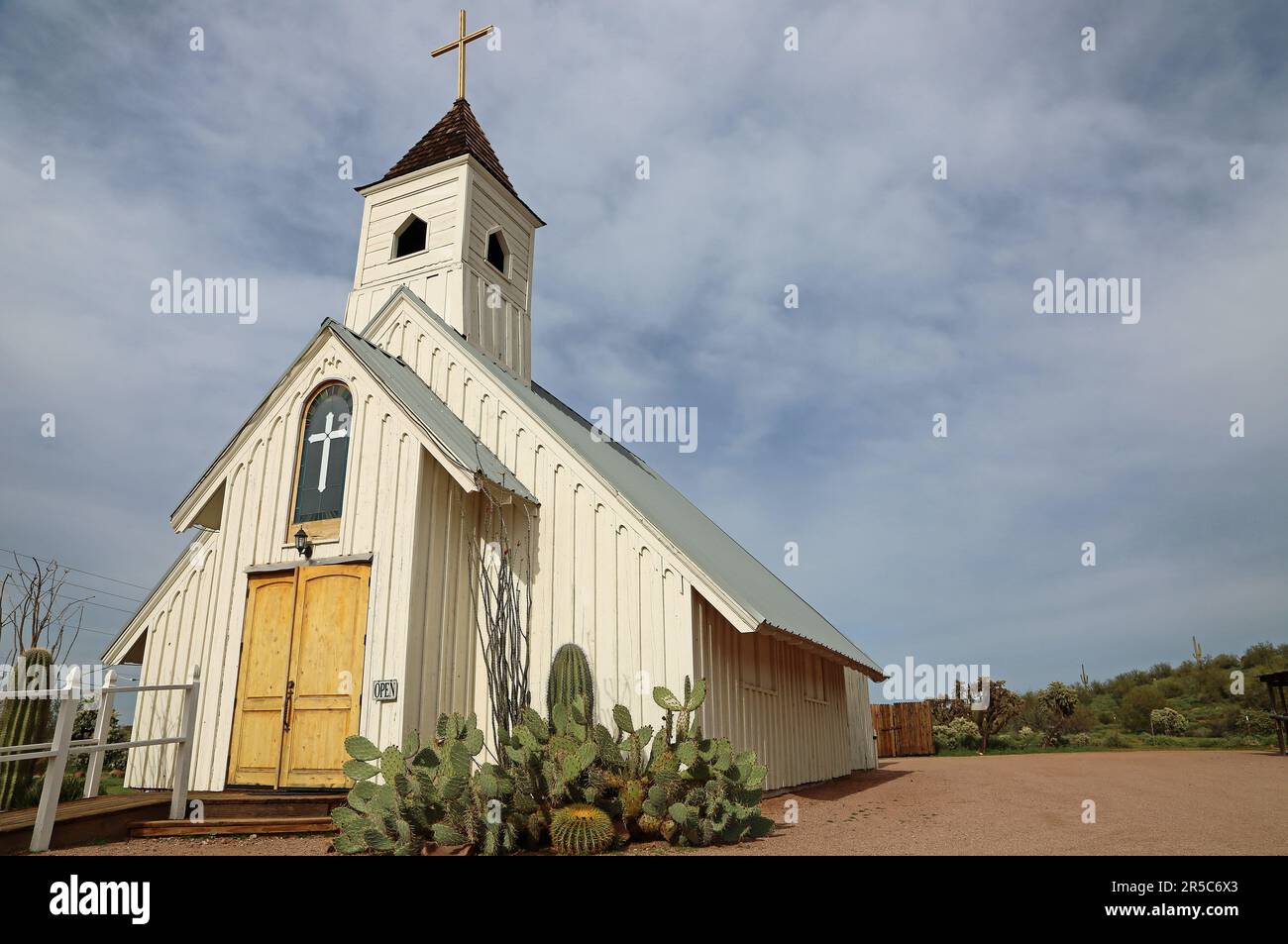 Elvis Memorial Chapel, Arizona Foto Stock