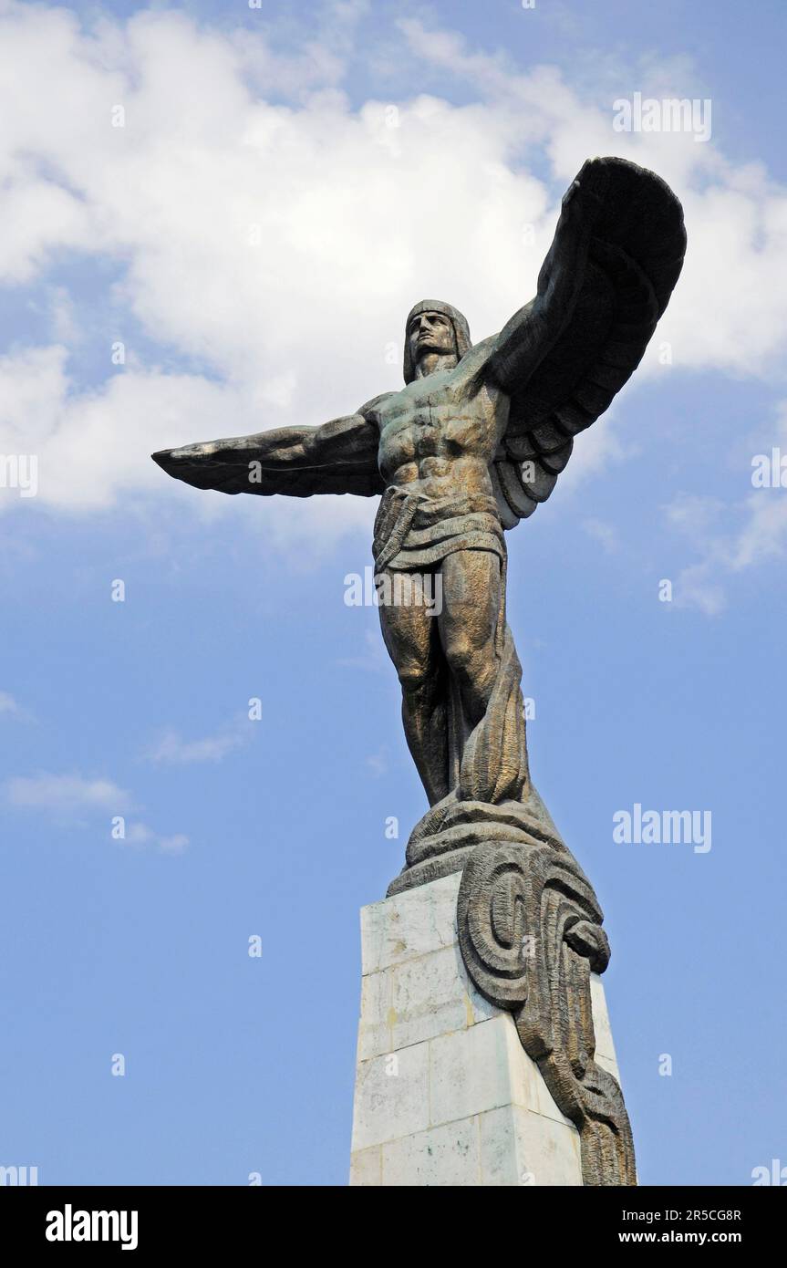 Eroilor Aerului, per gli Eroi, Monumento agli Eroi aerei, Bucarest, Romania Foto Stock