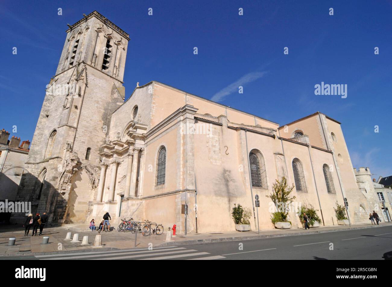 Chiesa di Saint Sauveur, la Rochelle, dipartimento Charente-Maritime, Poitou-Charentes, Francia Foto Stock