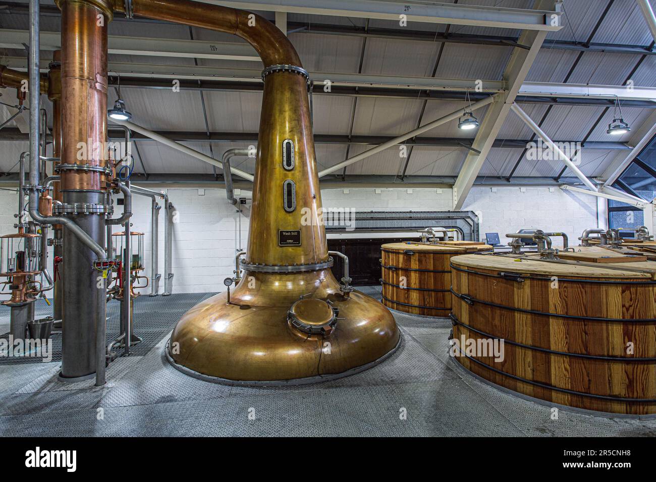 Distilleria dell'isola di Harris a Tarbert Isola di Harris, Ebridi esterne, Scozia, Foto Stock