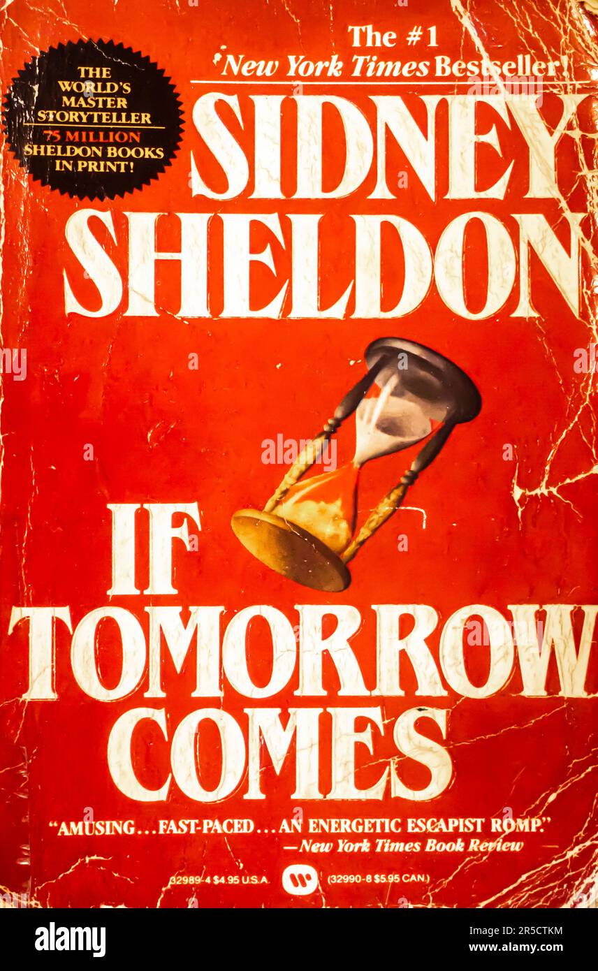 Se domani viene romanzo da Sidney Sheldon 1985 Foto Stock