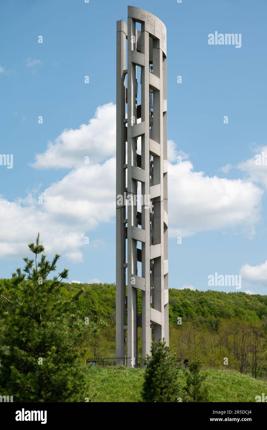 Il Flight 93 Memorial a Shanksville, Pennsylvania, USA Foto Stock