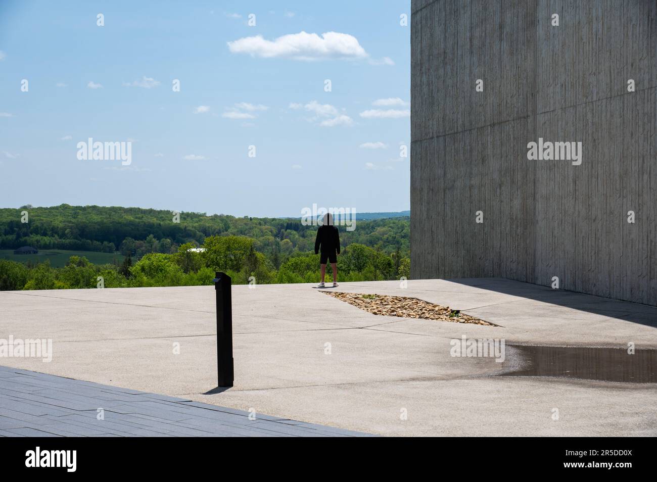 Il Flight 93 Memorial a Shanksville, Pennsylvania, USA Foto Stock