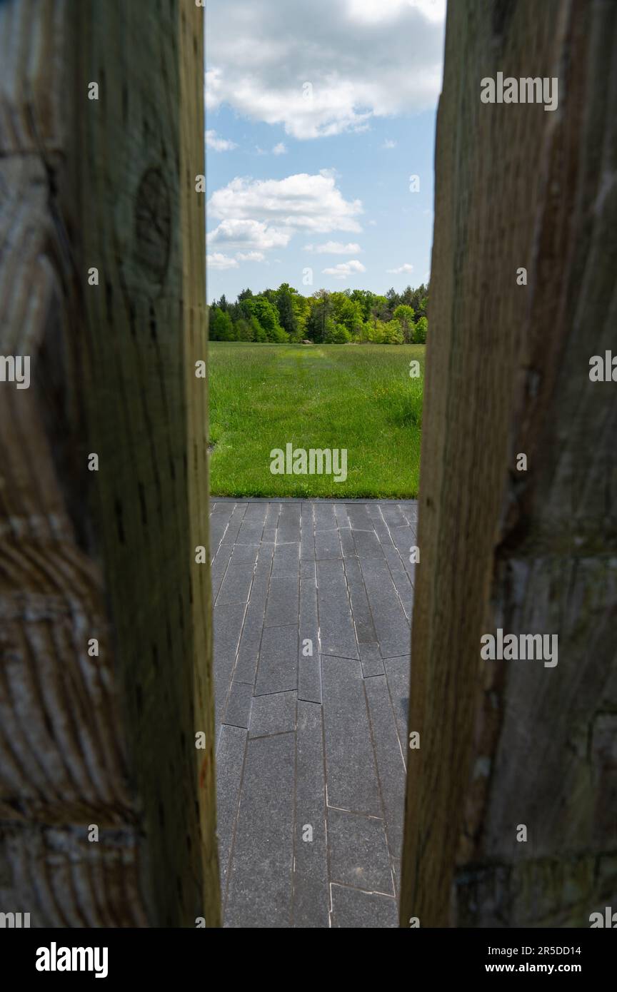 Il Flight 93 Memorial a Shanksville, Pennsylvania, USA Foto Stock