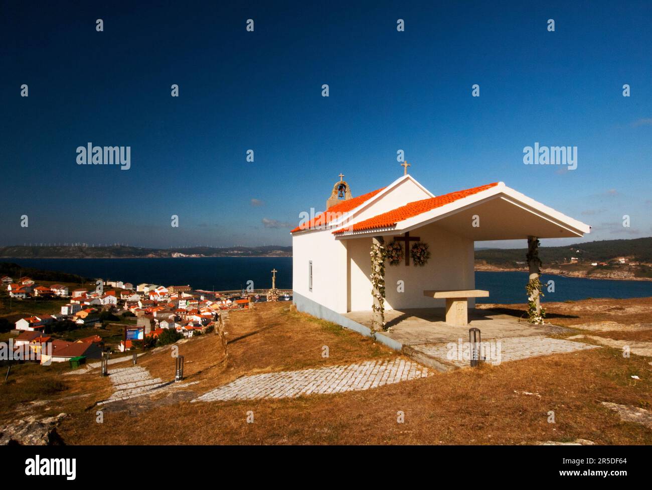 Capilla de Santa Rosa, Laxe, Spagna Foto Stock