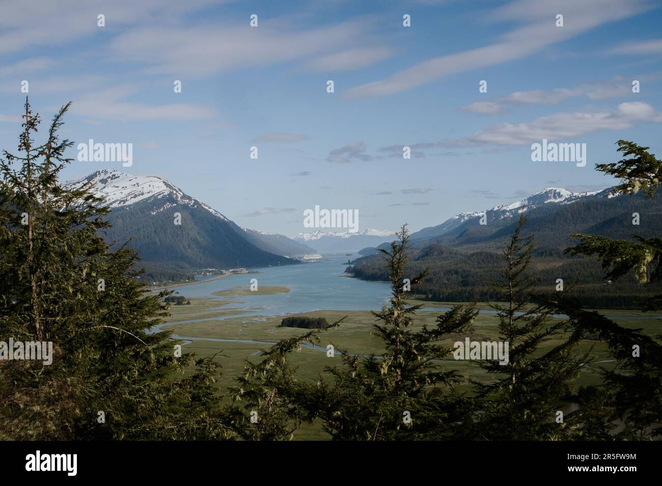 Glacier Gardens National Park Juneau Alaska Foto Stock