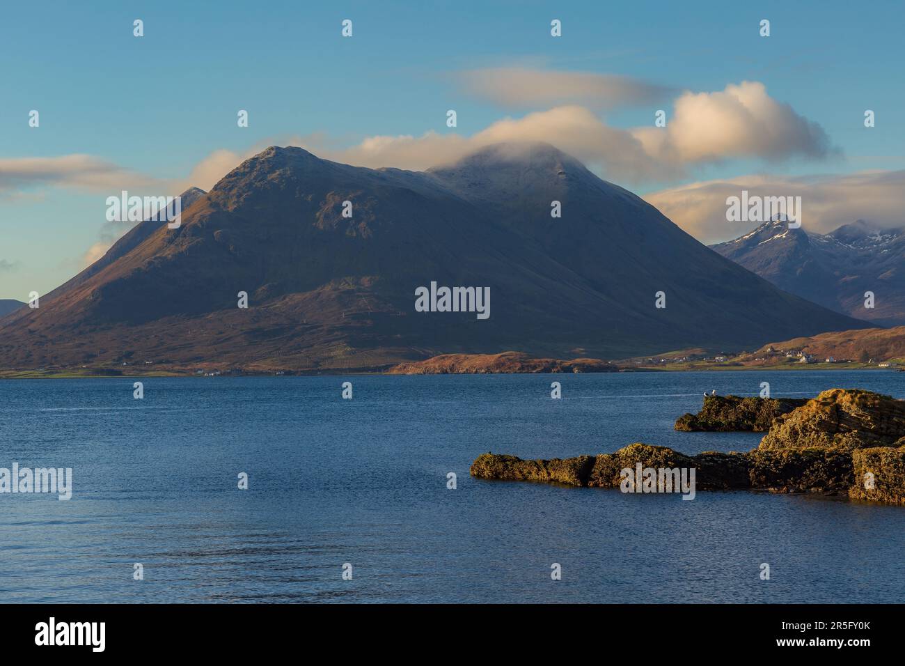 Raasay è un'isola situata tra la Scozia e l'isola di Skye. Foto Stock