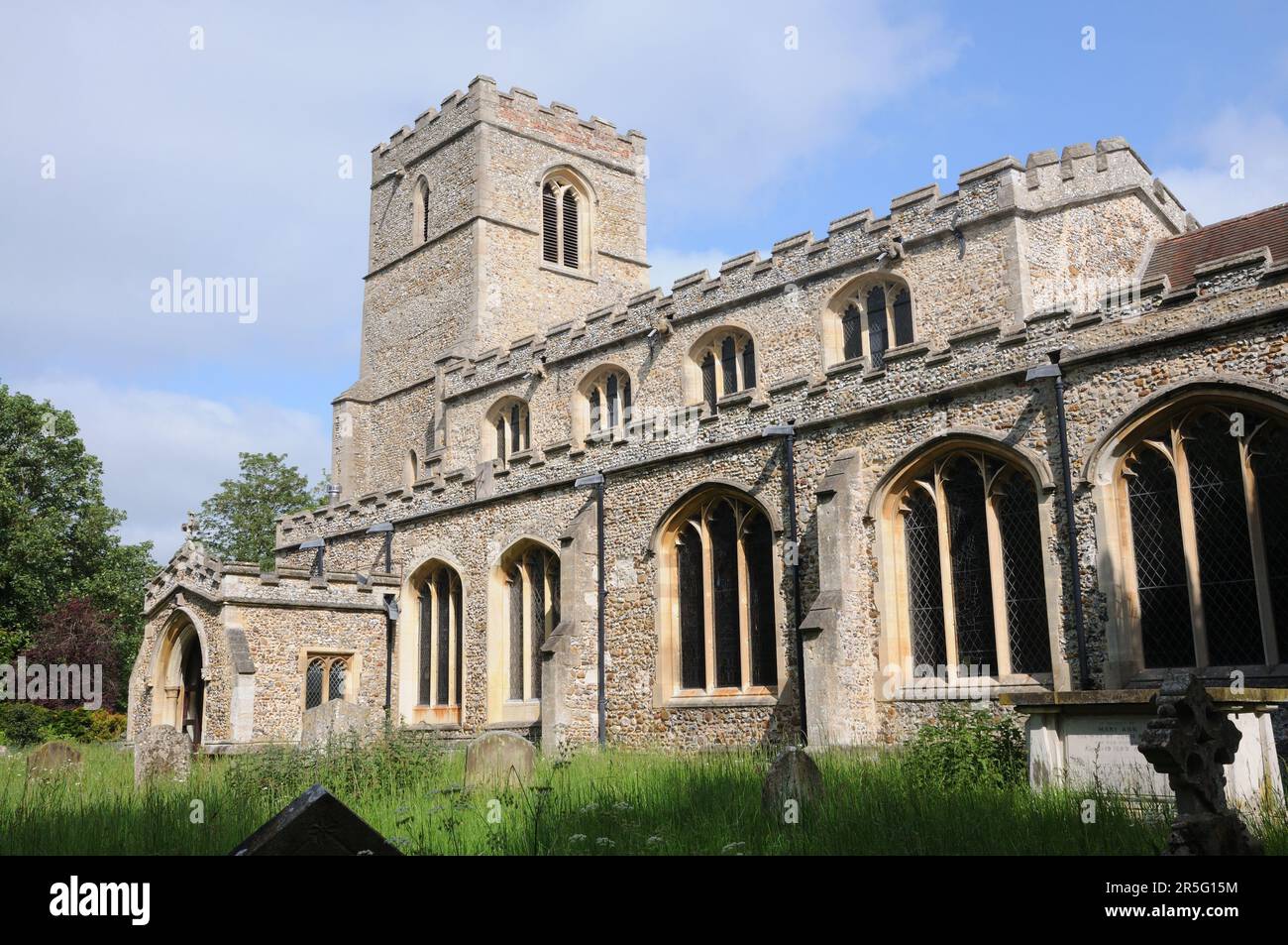 Chiesa di Santa Maria, Linton, Cambridgeshire Foto Stock