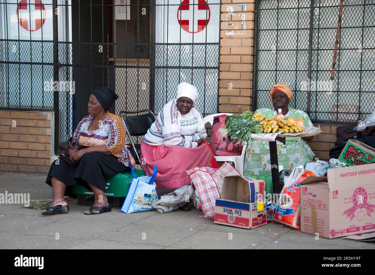 Donne, Howick, Kwa Zulu Natal, Sudafrica, KwaZulu Natal Foto Stock