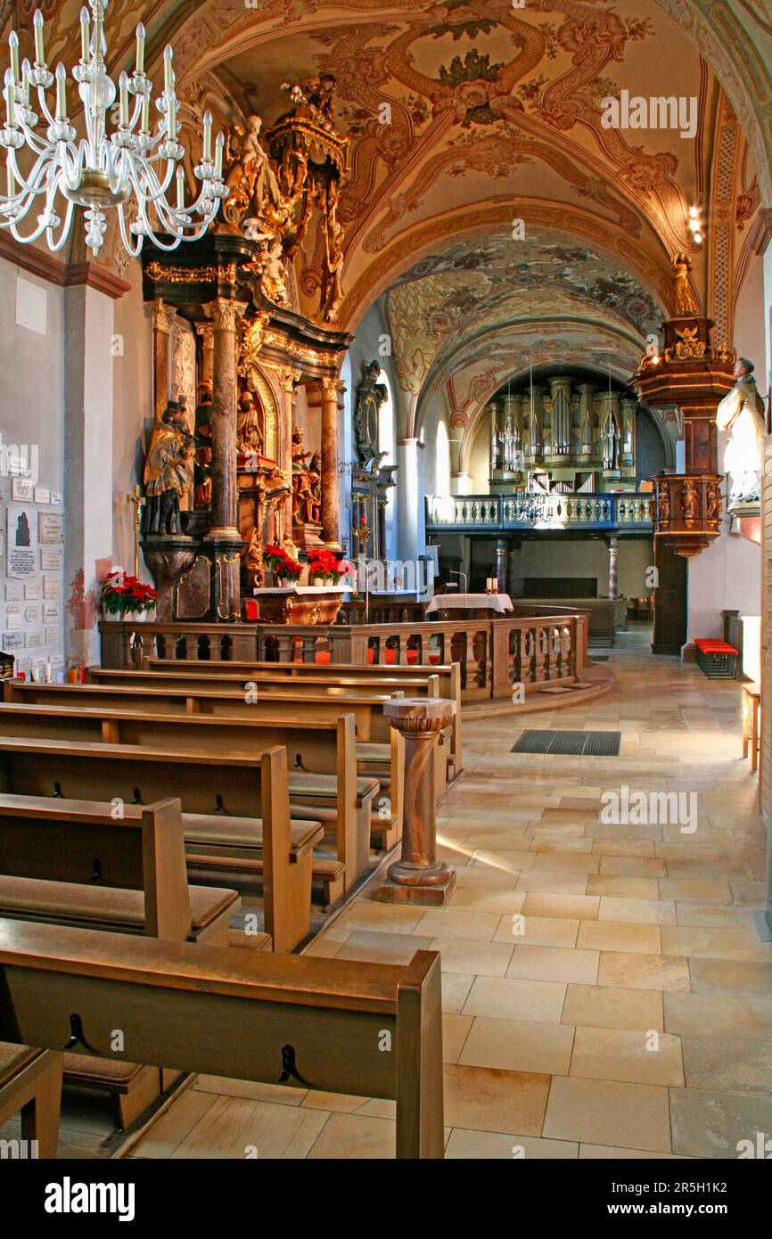 Chiesa di pellegrinaggio, Dieburg, Assia, Germania Foto Stock