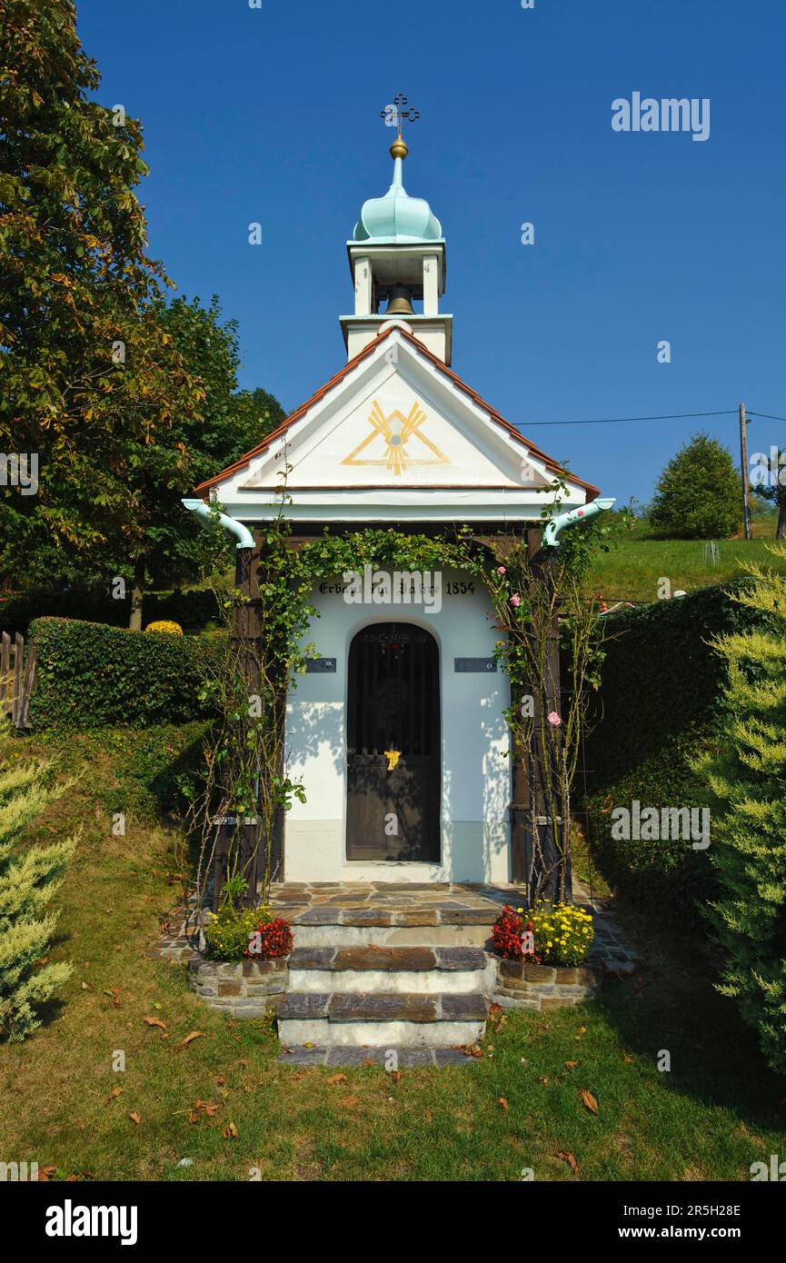 Cappella privata, Kitzeck, Stiria, Austria Foto Stock