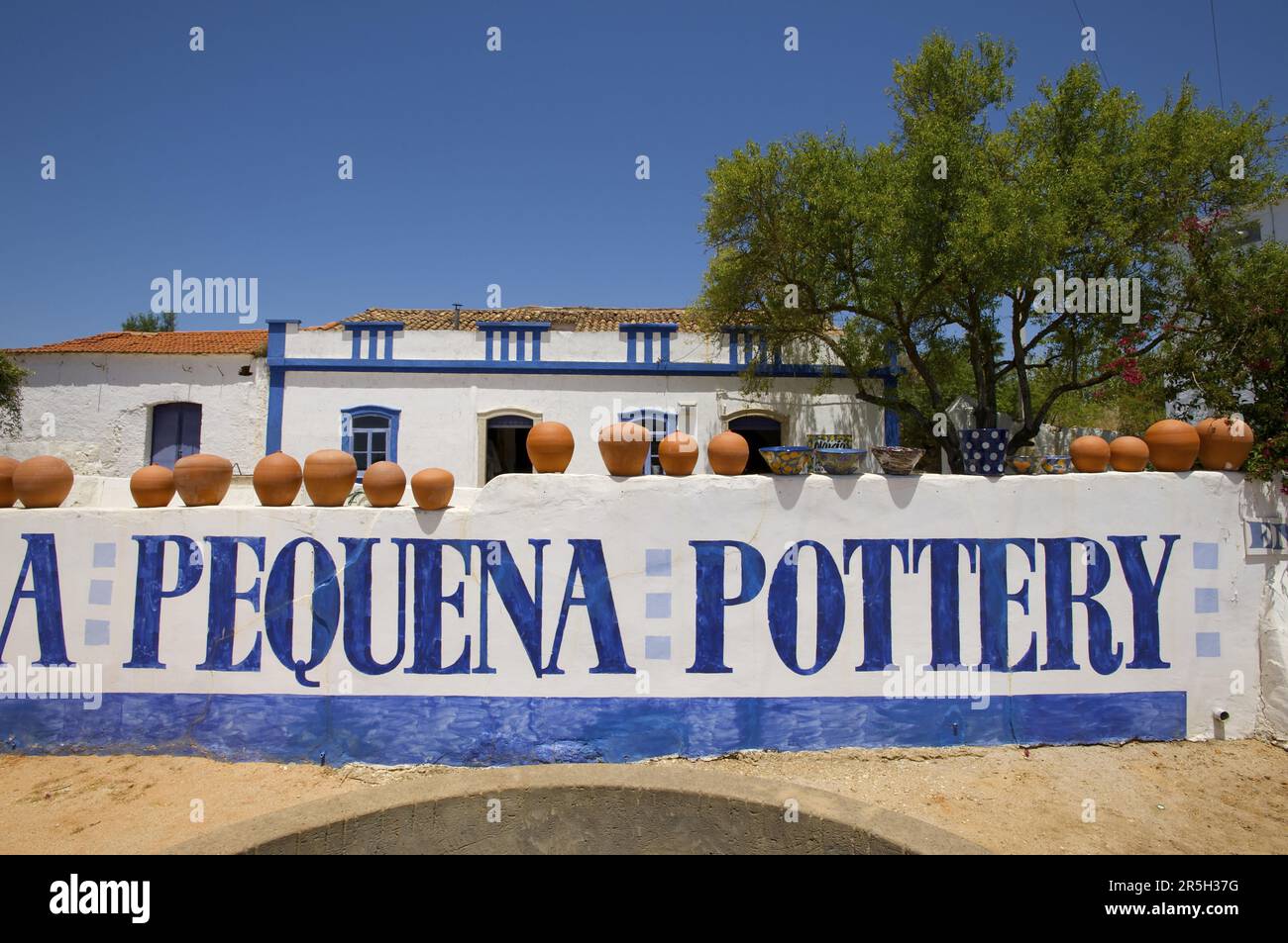 Ceramica vicino Porches, Algarve, Portogallo Foto Stock