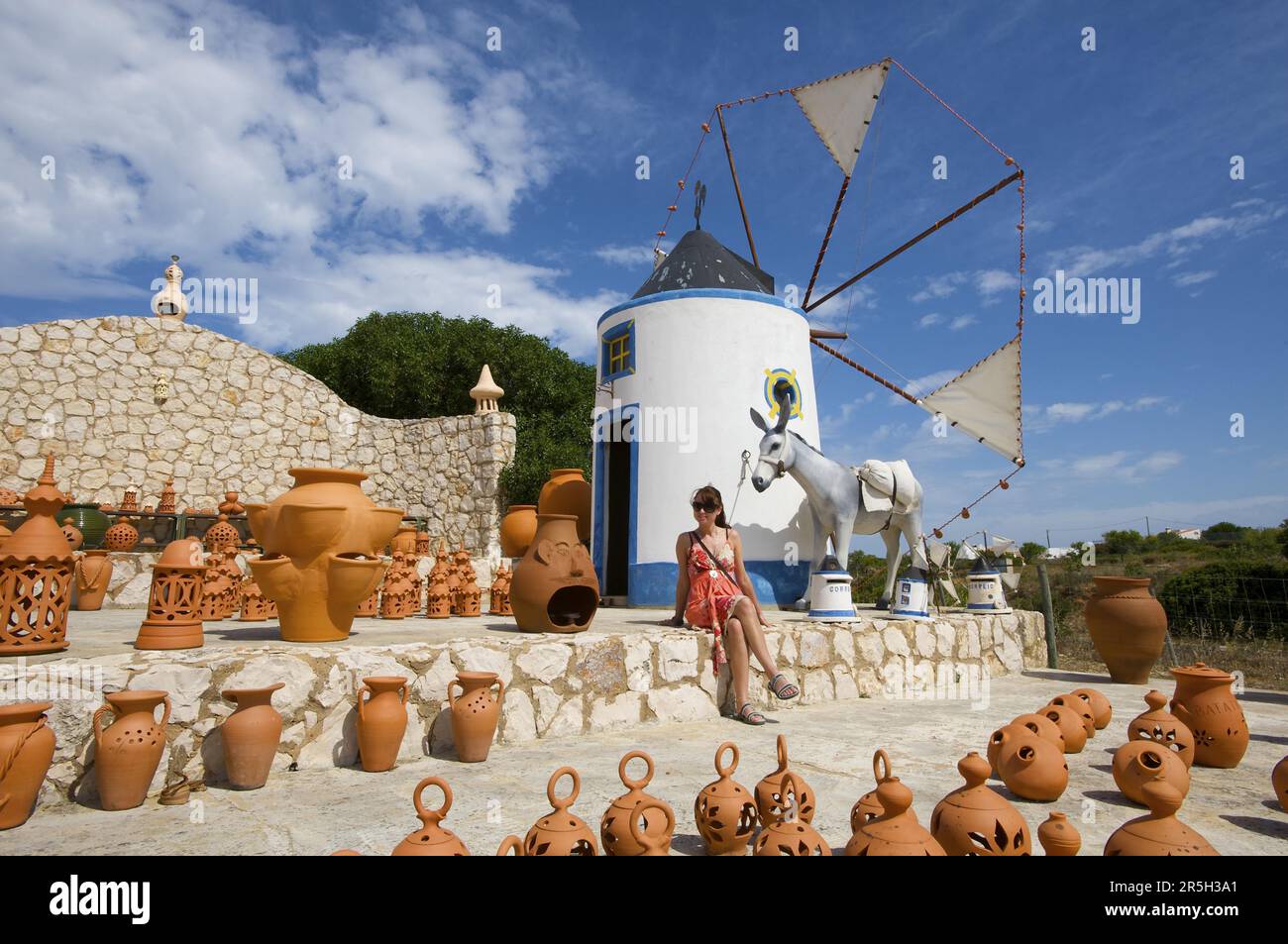 Negozio di souvenir, Algarve, Portogallo Foto Stock