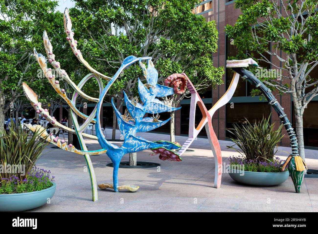 Contemporaneo di Arte di strada Foto Stock