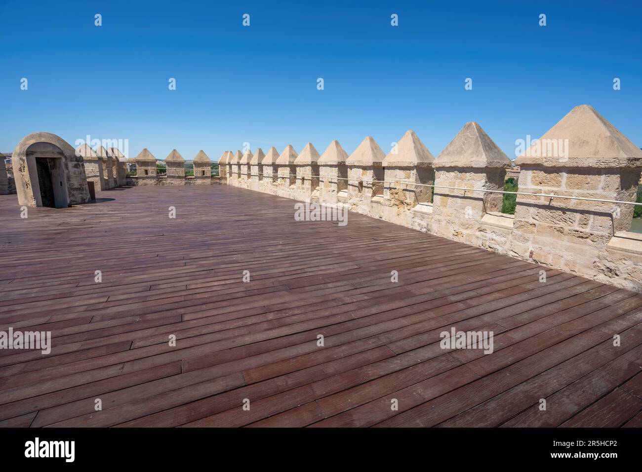 Terrazza della Torre di Calahorra - Cordoba, Andalusia, Spagna Foto Stock