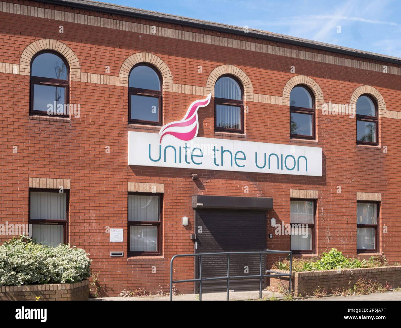 Unire l'edificio dell'Unione a Wigan, Greater Manchester, Inghilterra, Regno Unito Foto Stock