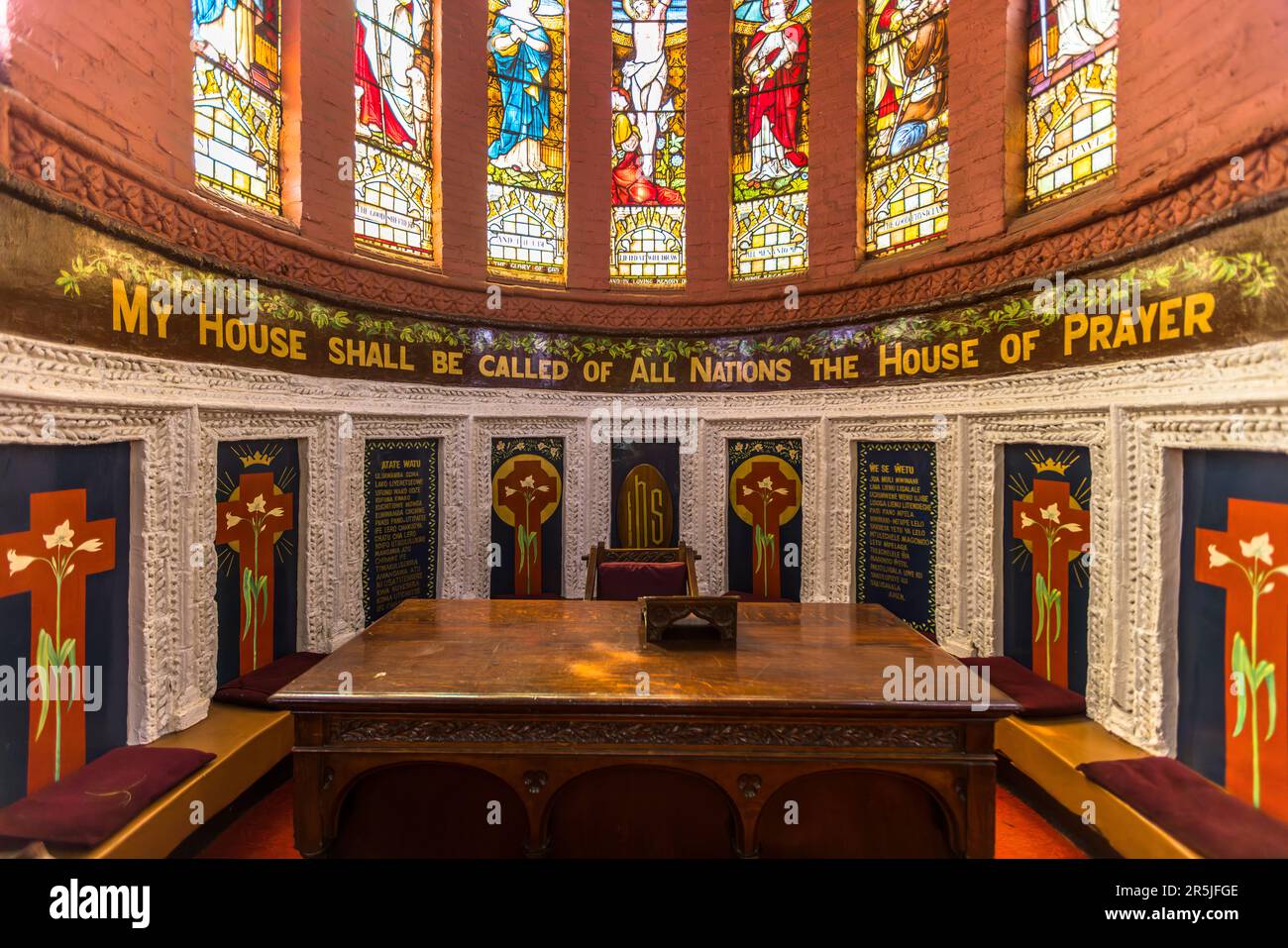 Chiesa di San Michele e di tutti gli Angeli a Blantyre, Malawi Foto Stock