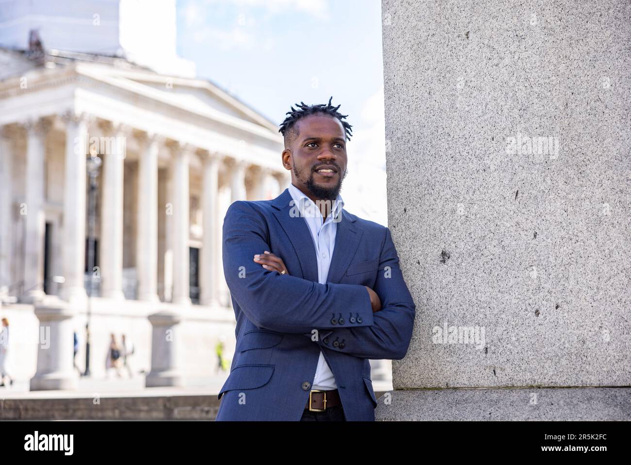 Samuel Kasumu, sperando di diventare il candidato del Partito conservatore durante le prossime elezioni comunali di Londra. Foto Stock