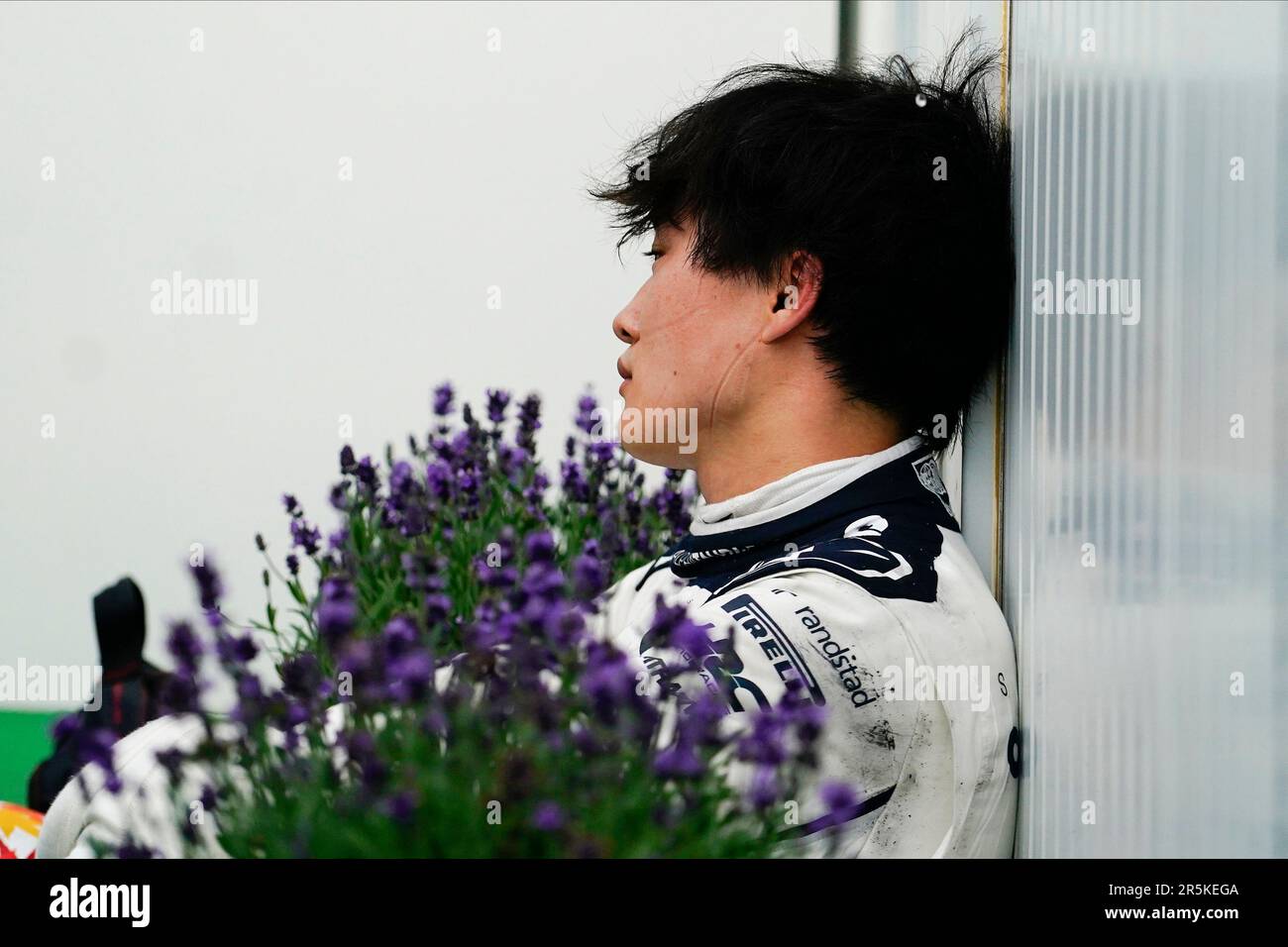 Barcellona, Spagna. 04th giugno, 2023. Yuki Tsunoda (Giappone), Scuderia AlphaTauri AT04 durante la gara F1 Gran Premio di Spagna al circuito di Barcellona-Catalunya il 4 giugno 2023 a Barcellona, Spagna. (Foto di Bagu Blanco/PRESSIN) Credit: PRESSINPHOTO AGENZIA SPORTIVA/Alamy Live News Foto Stock