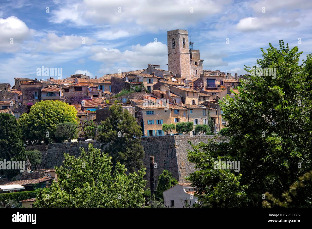 Saint Paul de Vence, un villaggio storico a Nizza, Francia Foto Stock