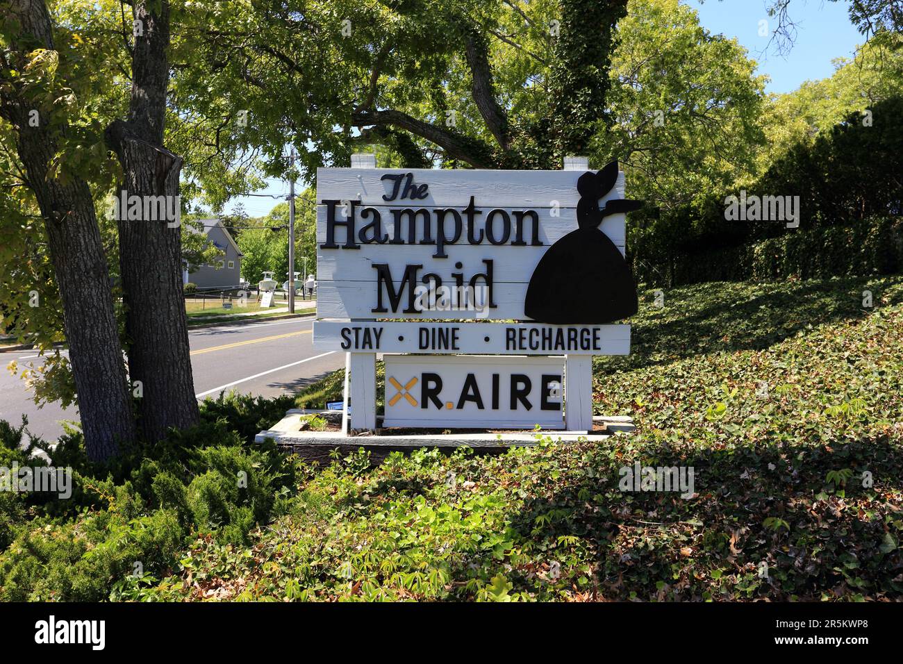 L'Hampton Maid Hotel Hampton Bays Long Island New York Foto Stock