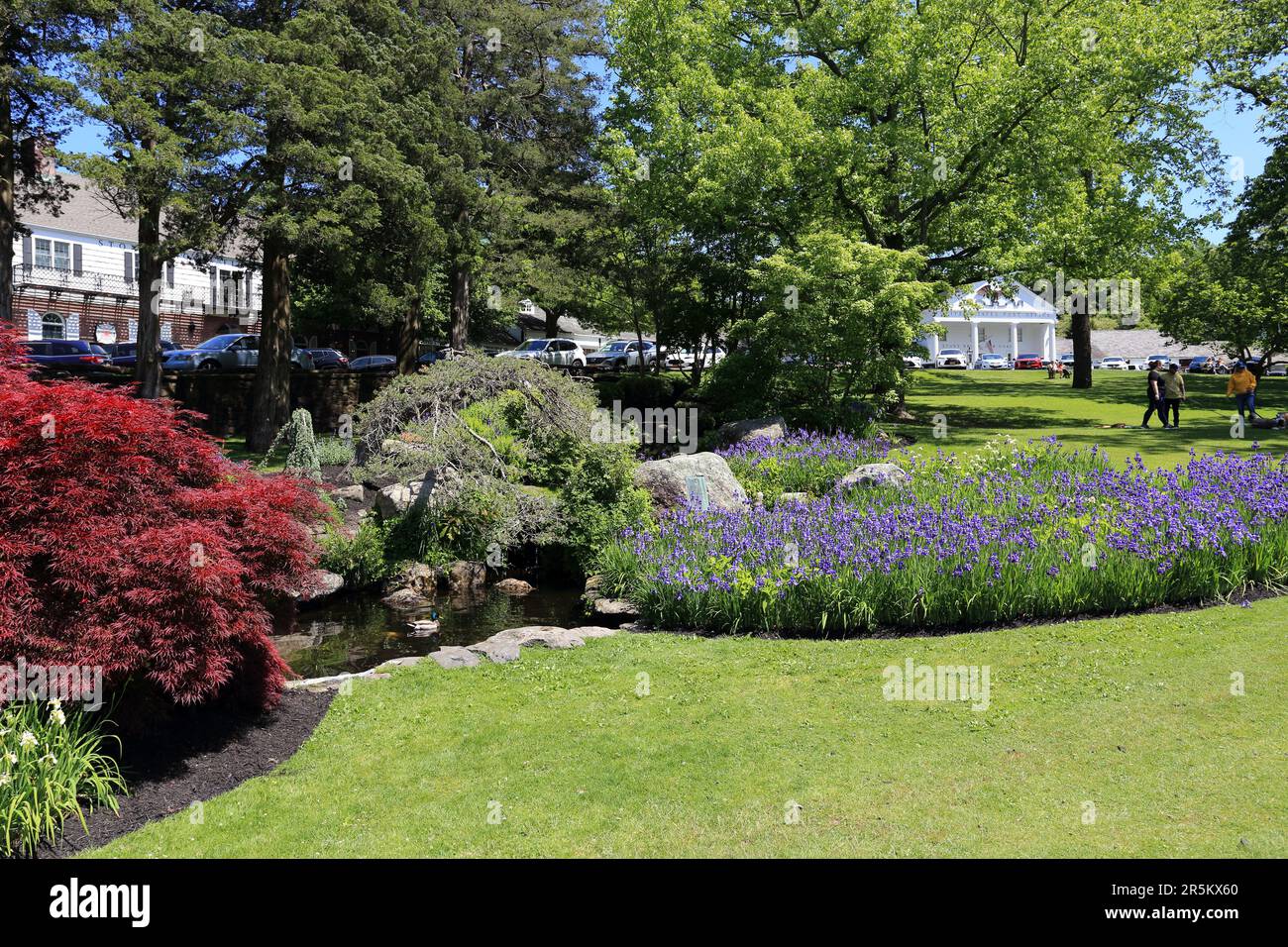 Stony Brook Village Long Island New York Foto Stock