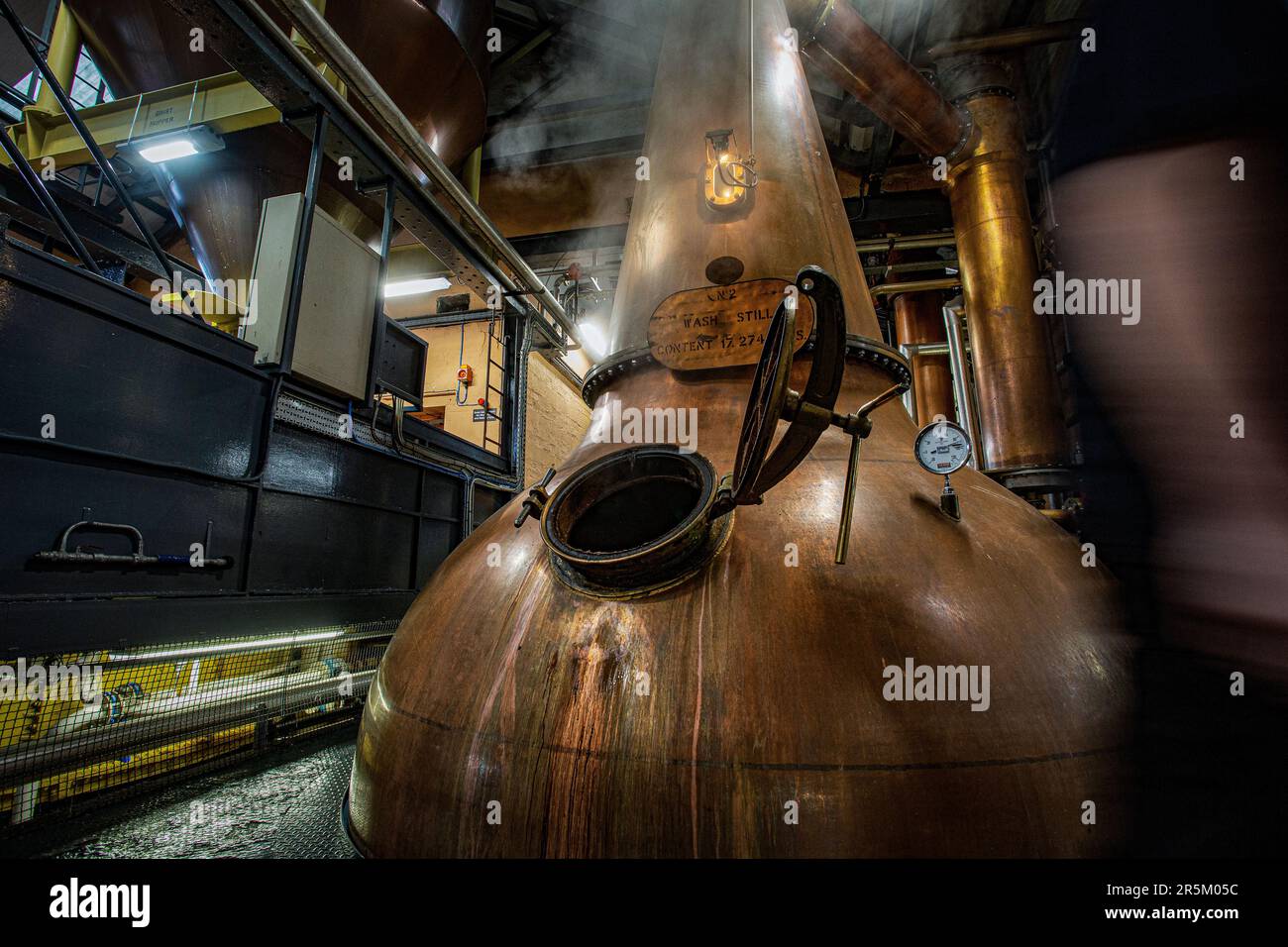 Distilleria Fettercarin, Aberdeenshire , Scozia Foto Stock