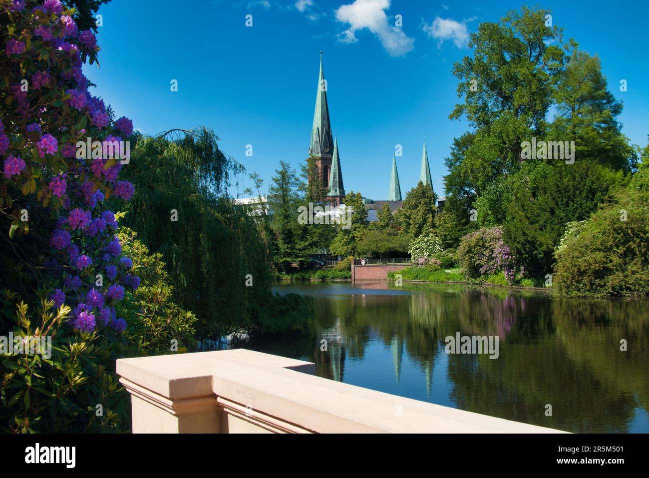 Impressioni da Oldenburg all'inizio dell'estate Foto Stock