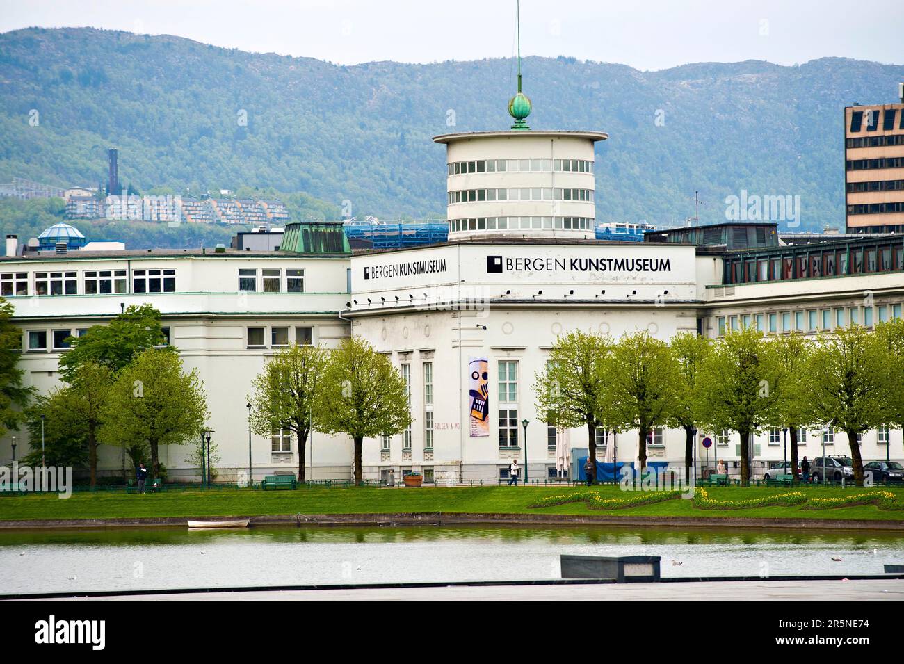 Museo d'Arte di Bergen, Bergen, Provincia di Hordaland, Norvegia Foto Stock