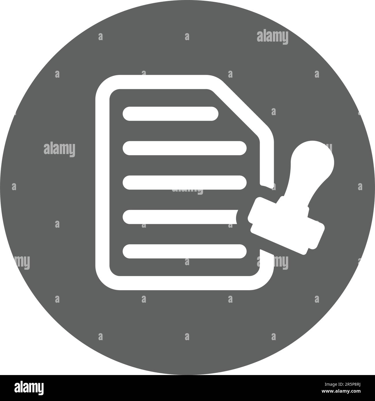 Linea di autorità e responsabilità. Semplice illustrazione vettoriale per Web, file di stampa, grafica o scopi commerciali. Illustrazione Vettoriale