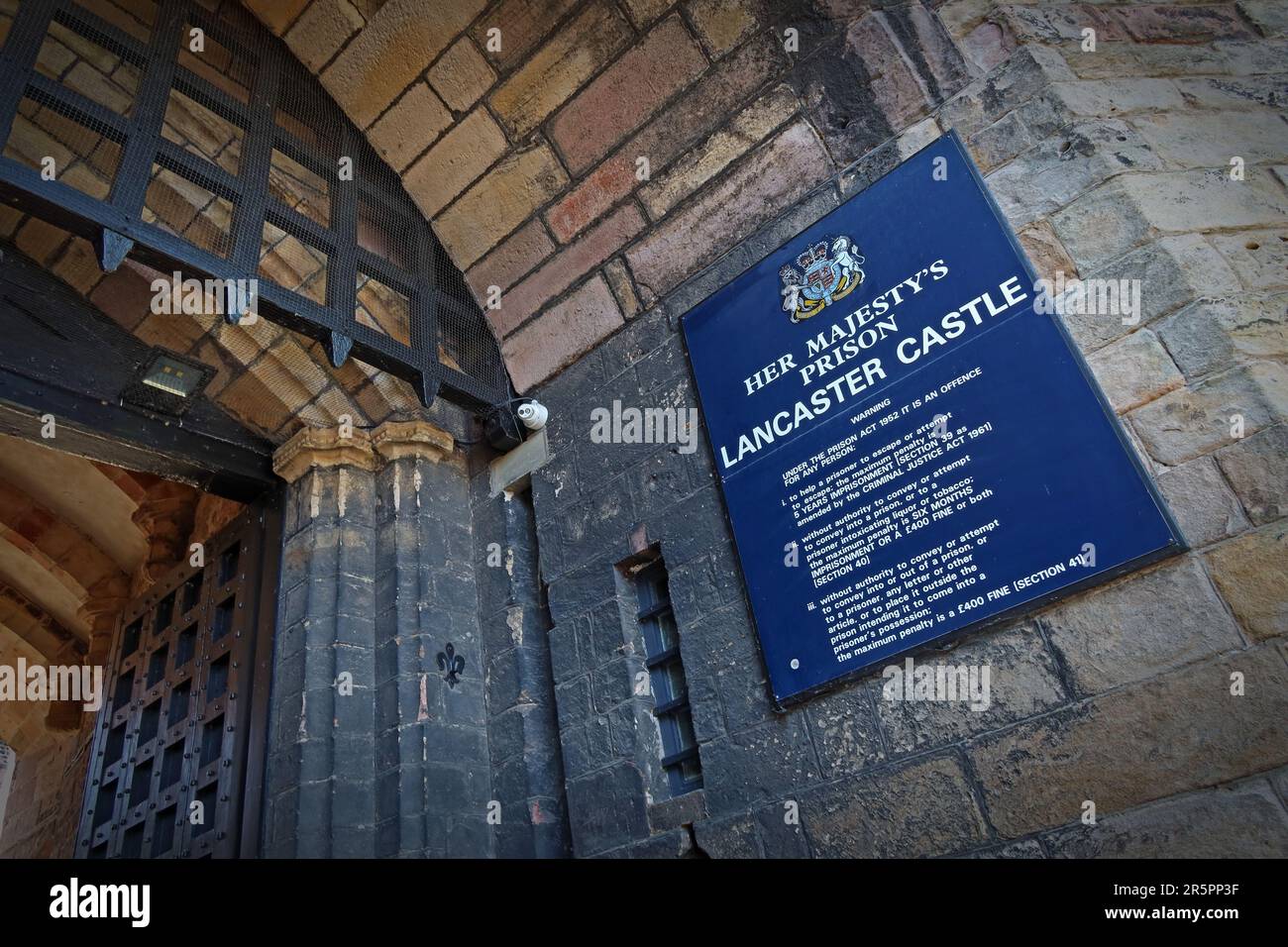 HMP - Her Majestys Prison Lancaster Castle, penitenziario sicuro, Castle Grove, Lancaster, Lancashire, INGHILTERRA, REGNO UNITO, LA1 1YN Foto Stock