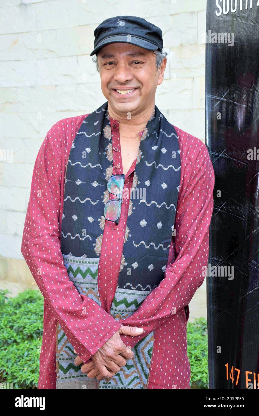 Sridhar Rangayan, regista indiano, lancio di film kashish, Mumbai, India, 17 maggio 2017 Foto Stock