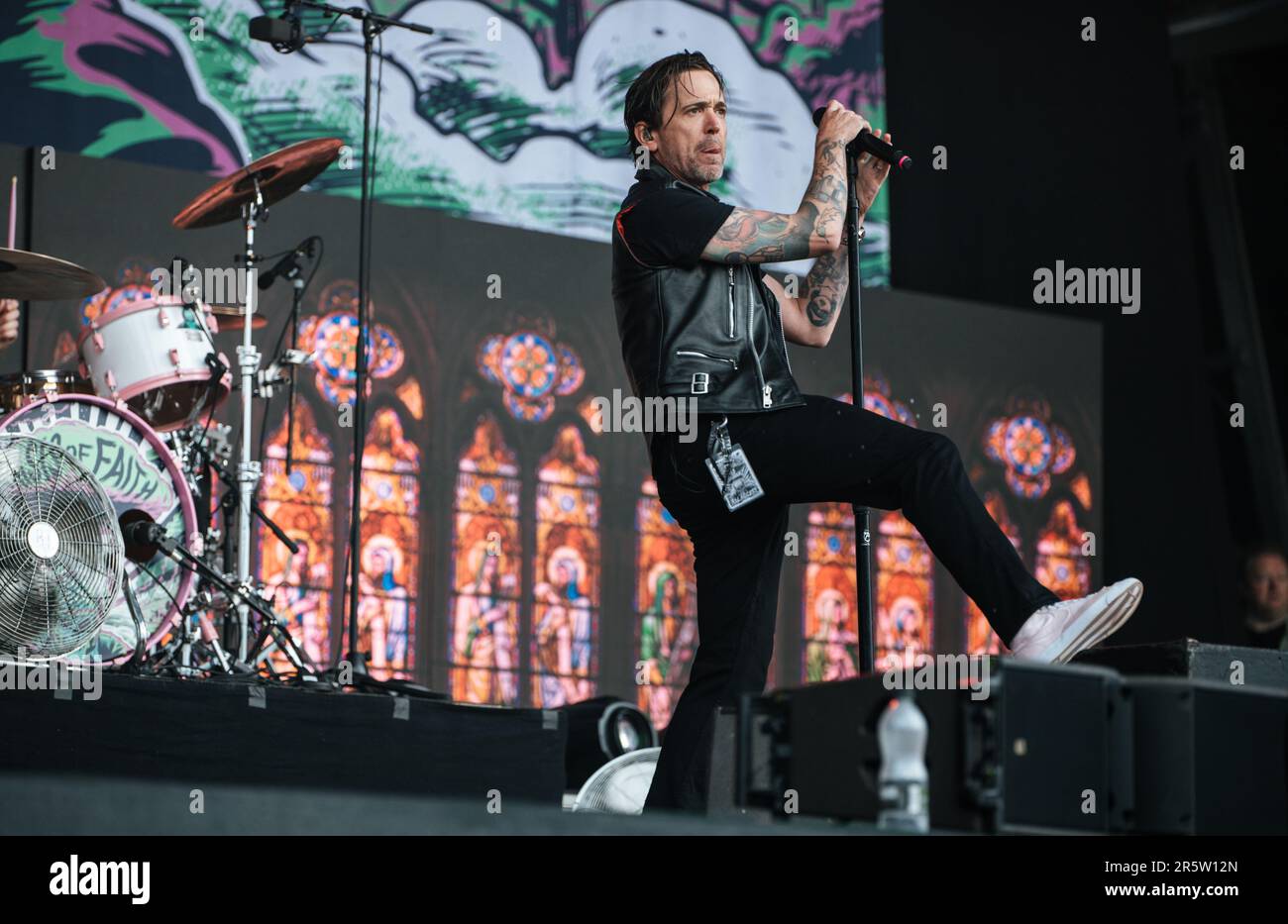Billy Talent live al Slam Dunk Festival nel nord di leeds, regno unito, 28th maggio 2023. Foto Stock
