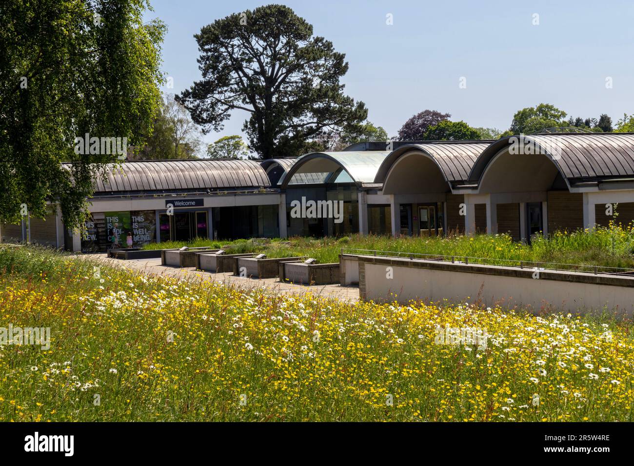 La banca dei semi del millennio a Wakehurst Place, Sussex Foto Stock