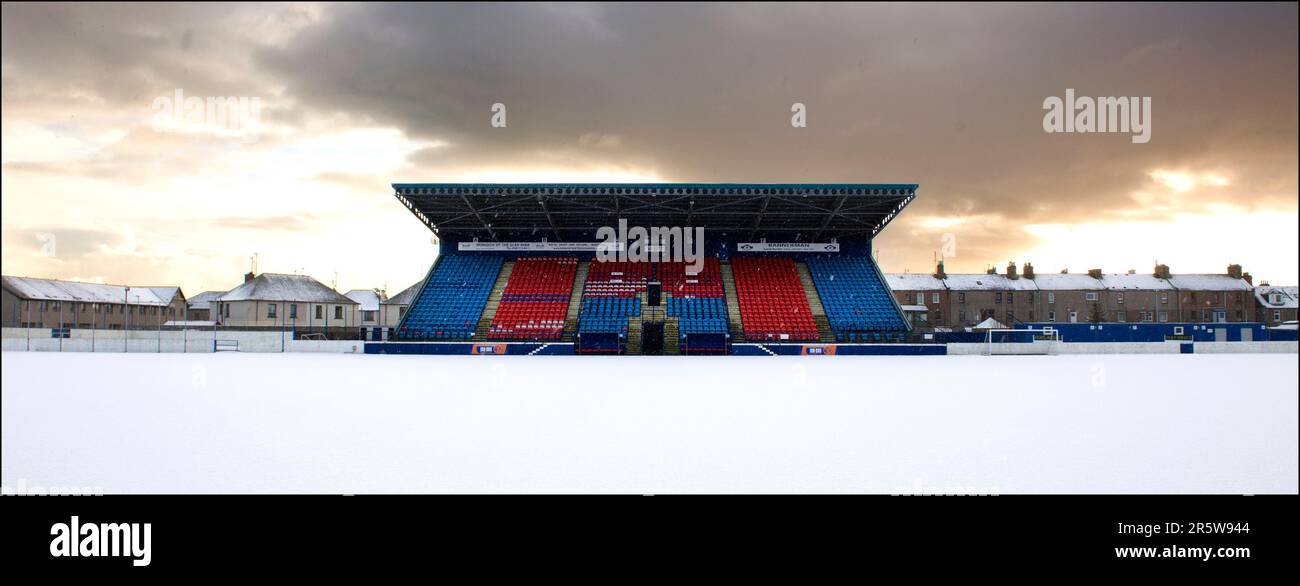 Links Park Stadium, Montrose, Angus, Scozia Foto Stock