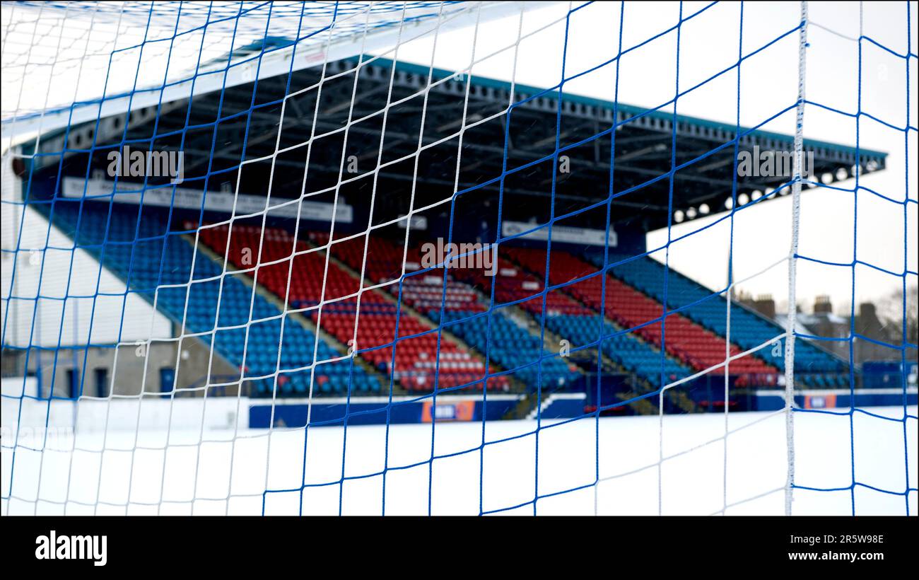 Links Park Stadium, Montrose, Angus, Scozia Foto Stock