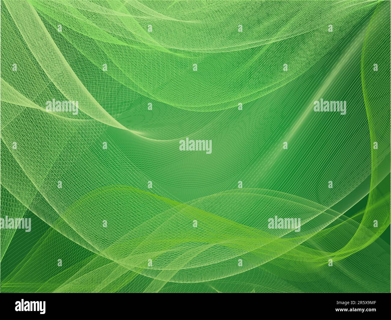 Sfondo con abstract linee lisce e onde Illustrazione Vettoriale