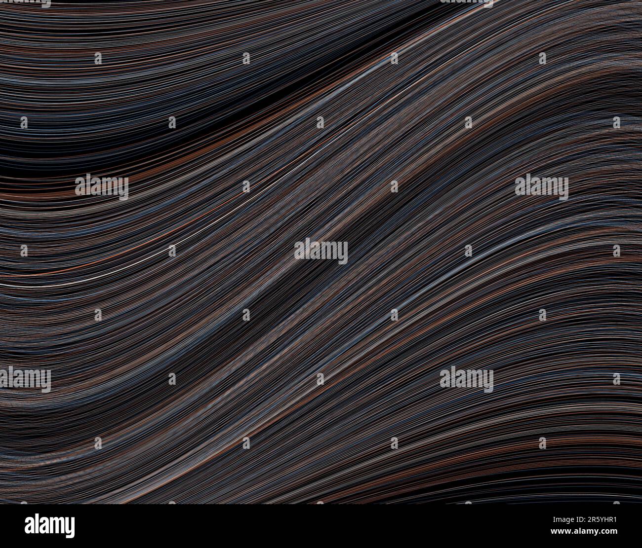 Illustrazione astratta di sfondo vettoriale modificabile di linee sottili Illustrazione Vettoriale