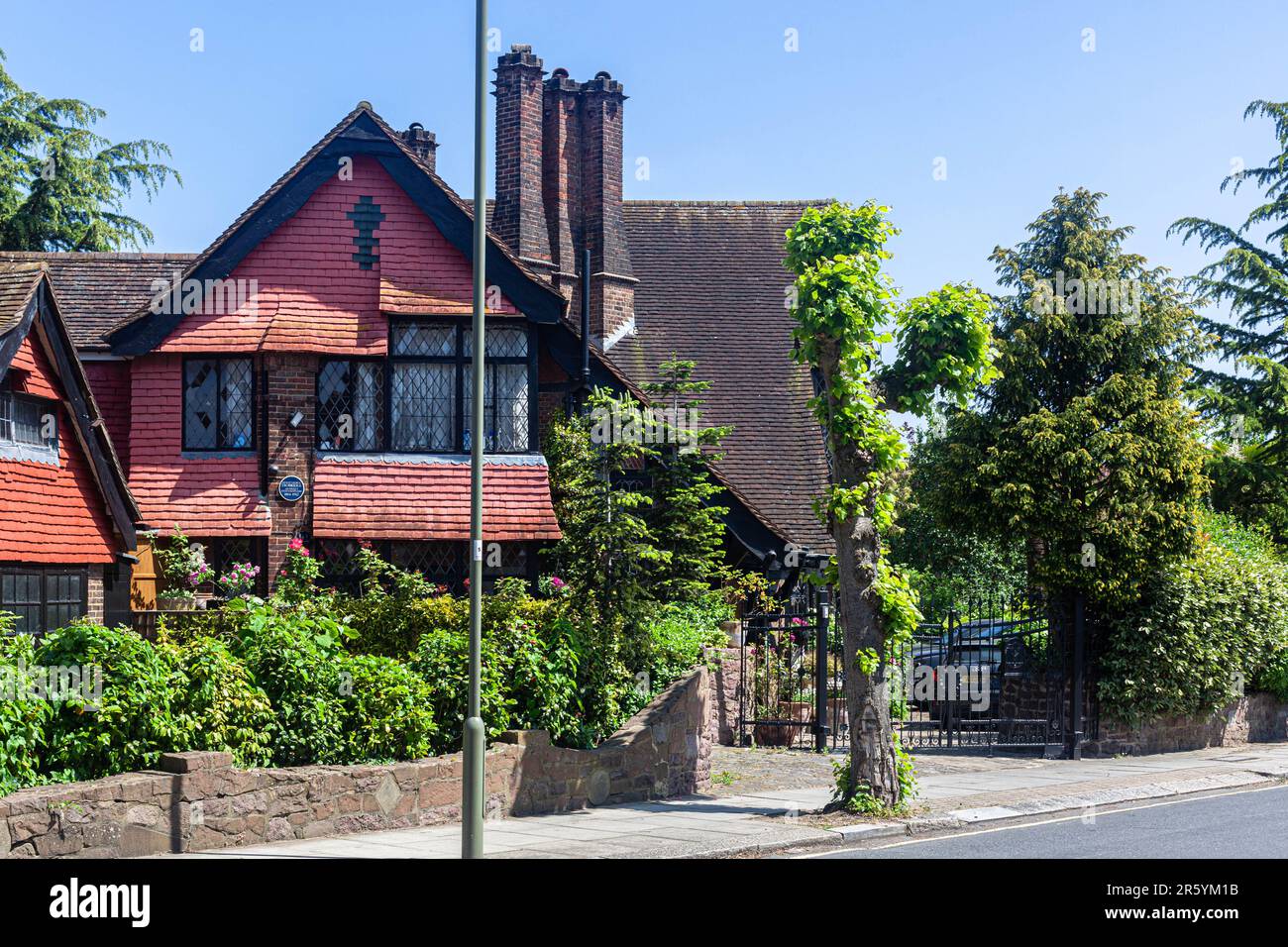 Heather Walk, Edgware, Greater London, Inghilterra, Regno Unito. Foto Stock