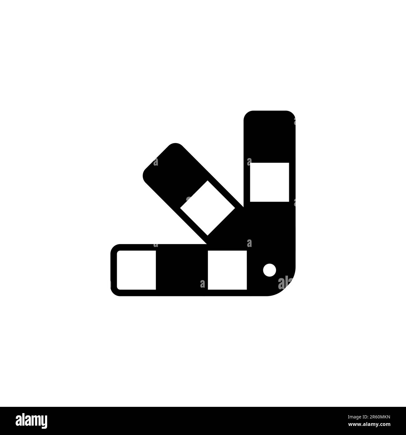 Colori palette Pantone: Colori palette e Pantone soluzioni per il vostro business Illustrazione Vettoriale