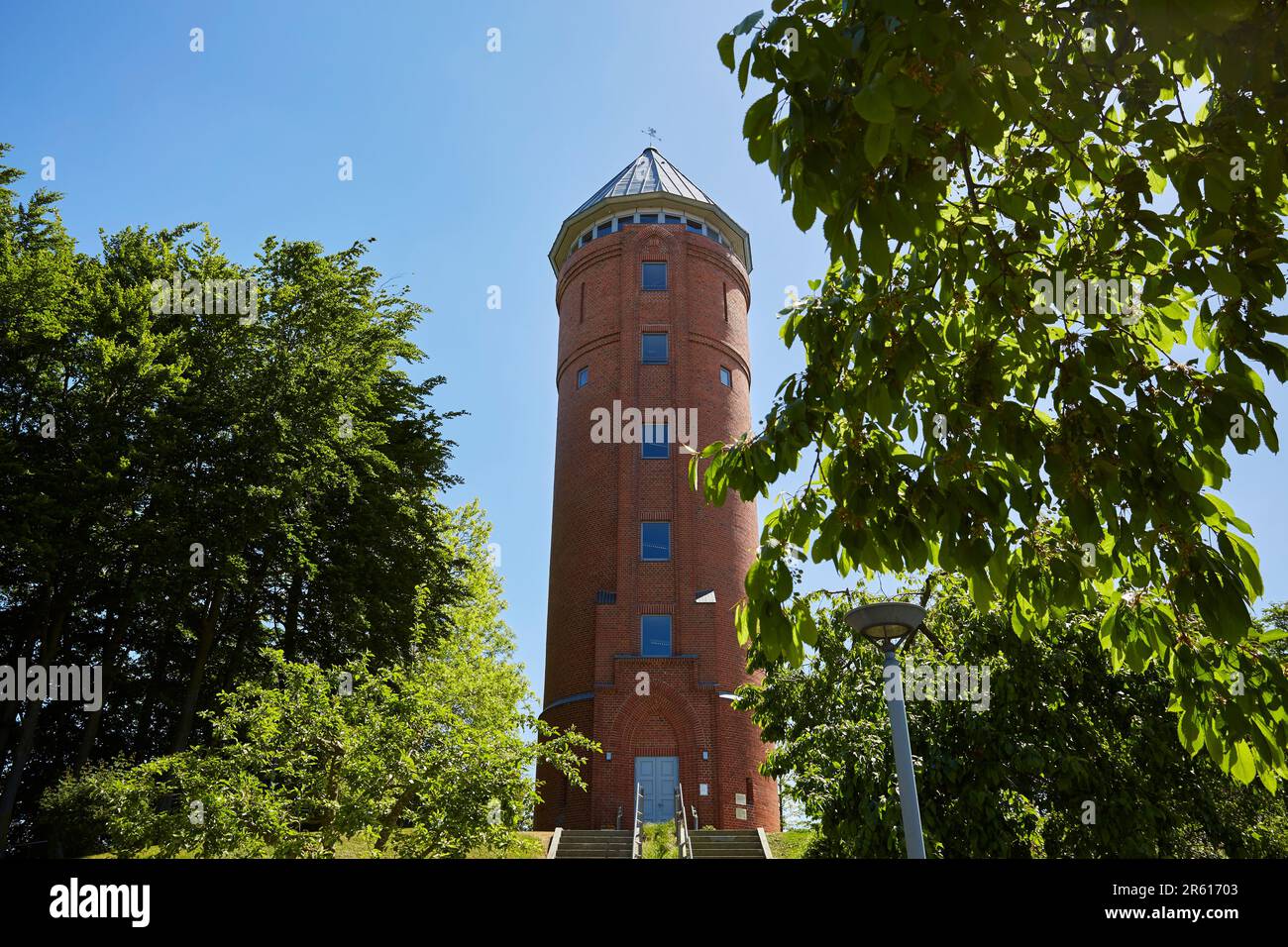 Grimmen an der Ostsee in Mecklenburg-Vorpommern, Deutschland, Stadtportrait Foto Stock