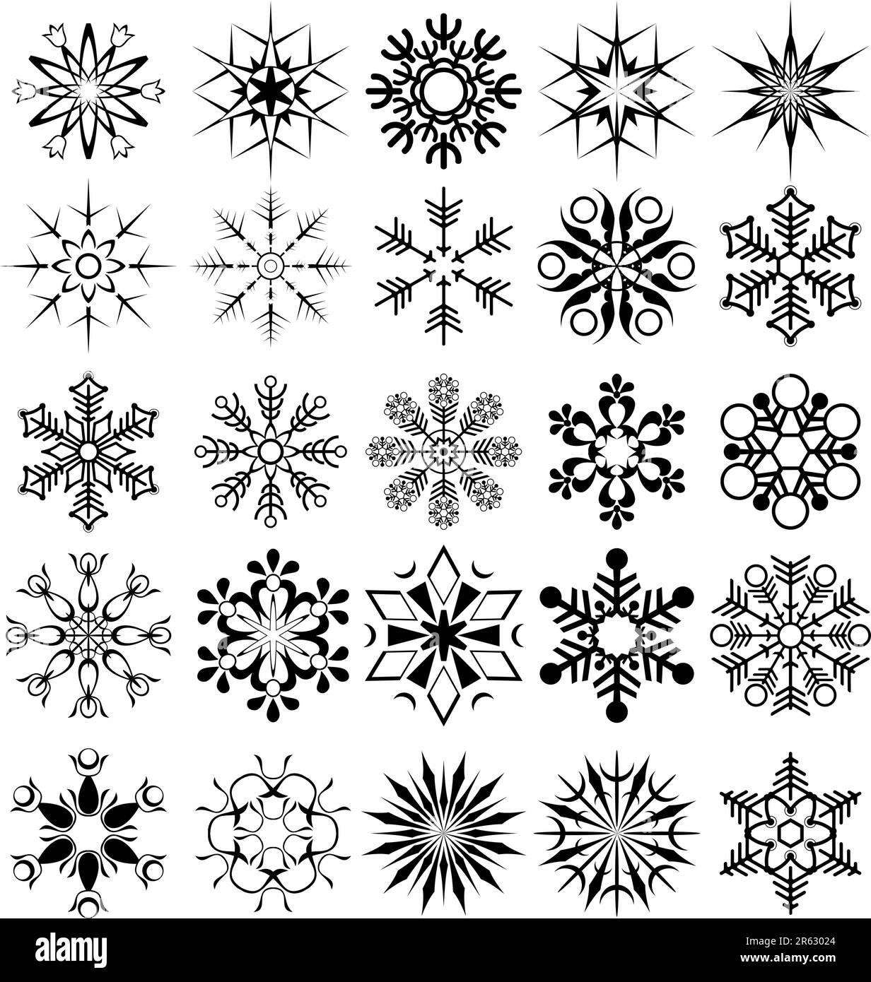 Elemento decorativo per natale Illustrazione Vettoriale