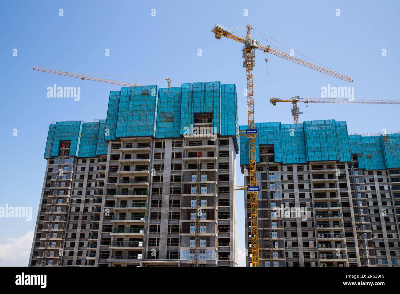 Costruzione Hainan Foto Stock