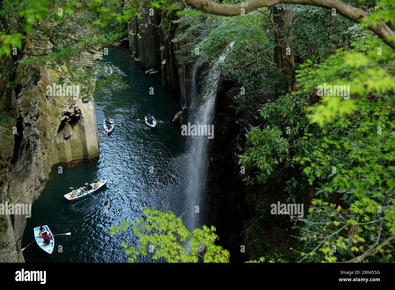 Gola di Takachiho Foto Stock